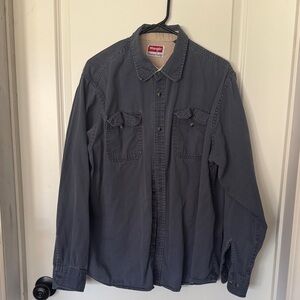 Wrangler Men's Charcoal Shirt Jacket